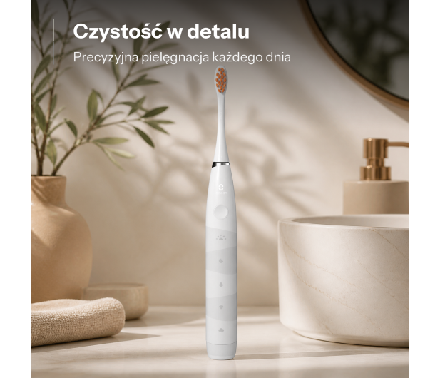 Oclean Oclean Szczoteczka soniczna Flow S (biała) - 1568709 - zdjęcie 6